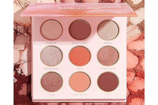 پالت سایه شیگلم مدل Rose code